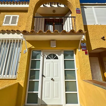 Ancla 8: Terraza Privada Y Piscina Comunitaria Lägenhet Cabo Roig